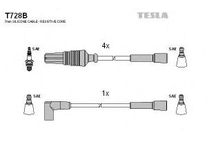 TESLA T728B uždegimo laido komplektas 
 Kibirkšties / kaitinamasis uždegimas -> Uždegimo laidai/jungtys
5967.K6, 9153775680, 5967.K6, 9153775680