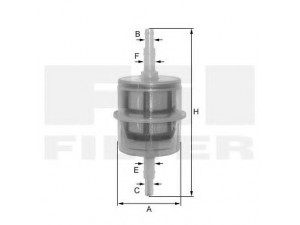 FIL FILTER ZP 8048 FP kuro filtras 
 Techninės priežiūros dalys -> Papildomas remontas
500318246, 5010382032