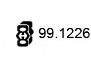 ASSO 99.1226 laikiklis, išmetimo sistema 
 Dviratė transporto priemonės -> Išmetimo sistema -> Atskiros surinkimo dalys -> Gnybtas
533253147, 533253147