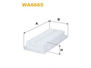 WIX FILTERS WA6665 oro filtras 
 Techninės priežiūros dalys -> Techninės priežiūros intervalai
178010Y010, 1780121030