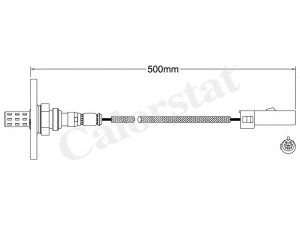 CALORSTAT by Vernet LS110035 lambda jutiklis
MD011225, 12351023