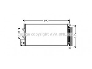 AVA QUALITY COOLING FTA5356 kondensatorius, oro kondicionierius