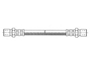 KAWE 510164 stabdžių žarnelė