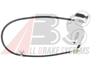 A.B.S. K11117 trosas, stovėjimo stabdys 
 Stabdžių sistema -> Valdymo svirtys/trosai
B455-44-420E, FA16-44-420
