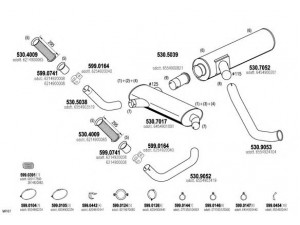 ASSO ARTTRUCK311 išmetimo sistema