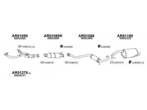 VENEPORTE 010036 išmetimo sistema 
 Išmetimo sistema -> Išmetimo sistema, visa