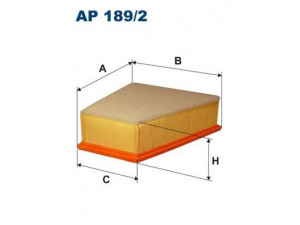 FILTRON AP189/2 oro filtras 
 Techninės priežiūros dalys -> Techninės priežiūros intervalai
6Q0129620B, 6Q0129620B