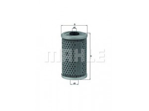 KNECHT OX 33D alyvos filtras 
 Techninės priežiūros dalys -> Techninės priežiūros intervalai
5010234, 5017049, 93156611, 0001802409