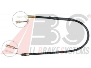 A.B.S. K17077 trosas, stovėjimo stabdys 
 Stabdžių sistema -> Valdymo svirtys/trosai
170 420 03 85