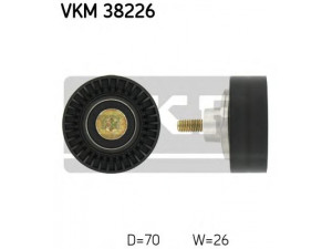 SKF VKM 38226 kreipiantysis skriemulys, V formos rumbuotas diržas 
 Diržinė pavara -> V formos rumbuotas diržas/komplektas -> Laisvasis/kreipiamasis skriemulys
11 28 1 435 594