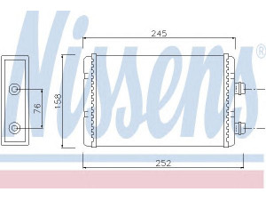 NISSENS 71451 šilumokaitis, salono šildymas 
 Šildymas / vėdinimas -> Šilumokaitis
46722928, 46722950, 46722976, 46723042