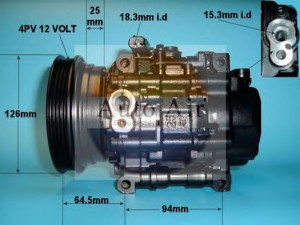 AUTO AIR GLOUCESTER 14-0225R kompresorius, oro kondicionierius 
 Oro kondicionavimas -> Kompresorius/dalys
46438576