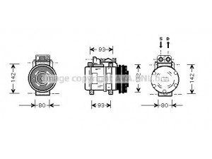 AVA QUALITY COOLING MSK083 kompresorius, oro kondicionierius 
 Oro kondicionavimas -> Kompresorius/dalys
0002302511