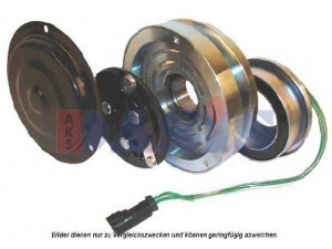 AKS DASIS 852217N magnetinė sankaba, oro kondicionieriaus kompresorius