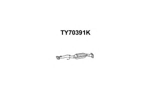 VENEPORTE TY70391K katalizatoriaus keitiklis 
 Išmetimo sistema -> Katalizatoriaus keitiklis
1746002090, 1746002100, 1746002110