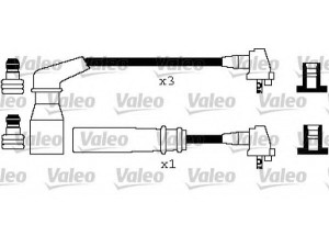 VALEO 346263 uždegimo laido komplektas 
 Kibirkšties / kaitinamasis uždegimas -> Uždegimo laidai/jungtys
90919-22329, 9091922329