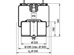 PE Automotive 084.281-71A dėklas, pneumatinė pakaba 
 Pakaba -> Pneumatinė pakaba
001075363, 01075363, 020452136