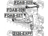 FEBEST FDAB-026 valdymo svirties/išilginių svirčių įvorė
9L3Z3078A, 9L3Z3079A