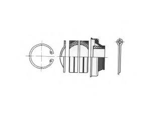 OCAP 0907602 remonto komplektas, trauklė
0005860632, 0005861733