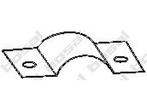 BOSAL 251-344 laikiklis, išmetimo sistema 
 Išmetimo sistema -> Surinkimo dalys -> Atskiros surinkimo dalys -> Gnybtas
239711, GEX7524