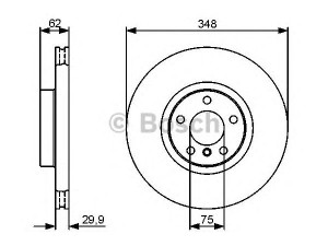 BOSCH 0 986 479 436 stabdžių diskas 
 Stabdžių sistema -> Diskinis stabdys -> Stabdžių diskas
34 11 6 771 986, 34 11 6 793 244