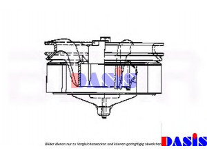 AKS DASIS 740620N vidaus pūtiklis