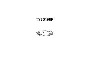 VENEPORTE TY70496K katalizatoriaus keitiklis
1741076020