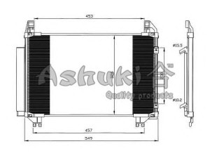 ASHUKI T555-15 kondensatorius, oro kondicionierius 
 Oro kondicionavimas -> Kondensatorius
88460-52110