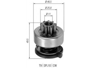 MAGNETI MARELLI 940113020301 krumpliaratis, starteris