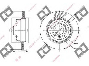 DJ PARTS BD1629 stabdžių diskas 
 Dviratė transporto priemonės -> Stabdžių sistema -> Stabdžių diskai / priedai
34213332217