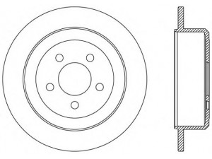 OPEN PARTS BDR2479.10 stabdžių diskas 
 Stabdžių sistema -> Diskinis stabdys -> Stabdžių diskas
52129250AA, K52129250AA