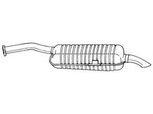 AKS DASIS SG16658 galinis duslintuvas