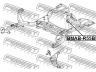 FEBEST BMAB-R55B valdymo svirties/išilginių svirčių įvorė
31126767530, 31126767530