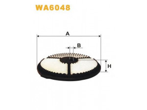 WIX FILTERS WA6048 oro filtras 
 Filtrai -> Oro filtras
455, 1378062B00, 1378062B00000