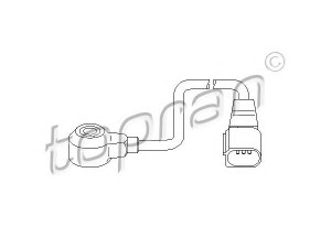 TOPRAN 112 095 detonacijos jutiklis 
 Elektros įranga -> Jutikliai
06B 905 377A, 06B 905 377A