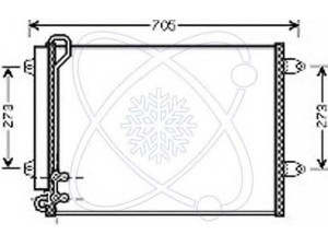 ELECTRO AUTO 30B0059 kondensatorius, oro kondicionierius 
 Oro kondicionavimas -> Kondensatorius
3C0820411C, 3C0820411E, 3C0820411G