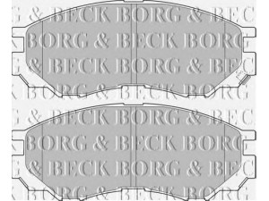 BORG & BECK BBP1637 stabdžių trinkelių rinkinys, diskinis stabdys 
 Techninės priežiūros dalys -> Papildomas remontas
DBP51-1119, DBP511119, MN102609