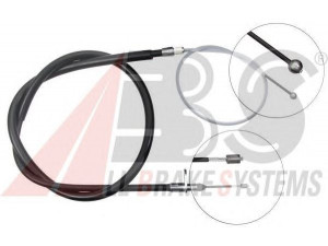A.B.S. K17148 trosas, stovėjimo stabdys 
 Stabdžių sistema -> Valdymo svirtys/trosai
SPB000043