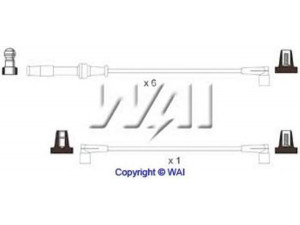 WAIglobal SL329 uždegimo laido komplektas