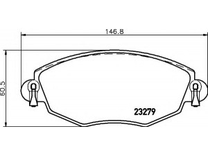 HELLA 8DB 355 009-071 stabdžių trinkelių rinkinys, diskinis stabdys 
 Techninės priežiūros dalys -> Papildomas remontas
1121894, 1126718, 1204843, 1250688