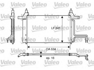 VALEO 817669 kondensatorius, oro kondicionierius 
 Oro kondicionavimas -> Kondensatorius
46745840