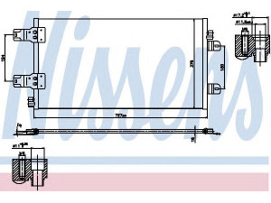 NISSENS 940186 kondensatorius, oro kondicionierius 
 Oro kondicionavimas -> Kondensatorius
2765000Q0B, 4417246, 7701066110