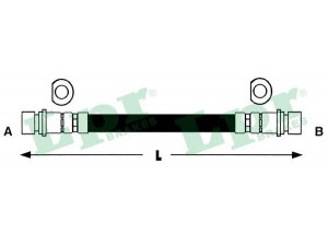 LPR 6T46388 stabdžių žarnelė 
 Stabdžių sistema -> Stabdžių žarnelės
01466SA5020, 61466SA5020, GBH252