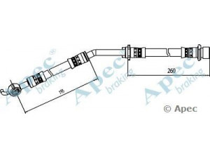 APEC braking HOS4089 stabdžių žarnelė 
 Stabdžių sistema -> Stabdžių žarnelės
90947W2007
