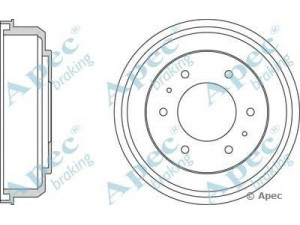 APEC braking DRM9195 stabdžių būgnas 
 Stabdžių sistema -> Būgninis stabdys -> Stabdžių būgnas
5276144000