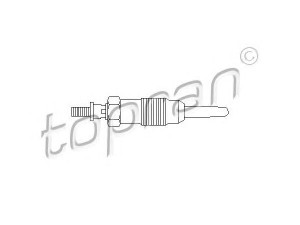 TOPRAN 300 848 kaitinimo žvakė 
 Kibirkšties / kaitinamasis uždegimas -> Kaitinimo kaištis
5960 K0, 5962 J3, 96 076 258, 6 163 811
