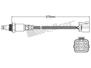 WALKER PRODUCTS 250-54027 lambda jutiklis 
 Variklis -> Variklio elektra
22641 AA180, 22641AA360