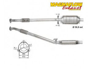 MAGNAFLOW 88835D katalizatoriaus keitiklis 
 Išmetimo sistema -> Katalizatoriaus keitiklis
2D0253208SX