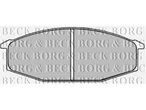 BORG & BECK BBP1245 stabdžių trinkelių rinkinys, diskinis stabdys 
 Techninės priežiūros dalys -> Papildomas remontas
41060C7025, 41060C7090, 41060C7892