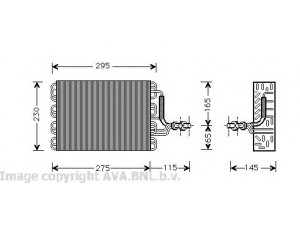 AVA QUALITY COOLING VWV171 garintuvas, oro kondicionierius 
 Oro kondicionavimas -> Garintuvas
1H1820103, 1H1820103A, 1H1820103B